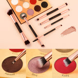 Rose Gold - 6 Pieces Double-Ended Eye Brush Set-II