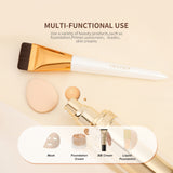 Docolor Ultra-thin Foundation Brush with Two Mini Thumb Puffs