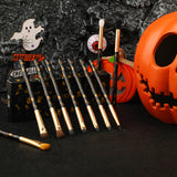 Goth - skull Eye makeup brushes set 10 Pieces